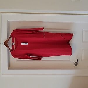 Joan Vass, NWT, red dress